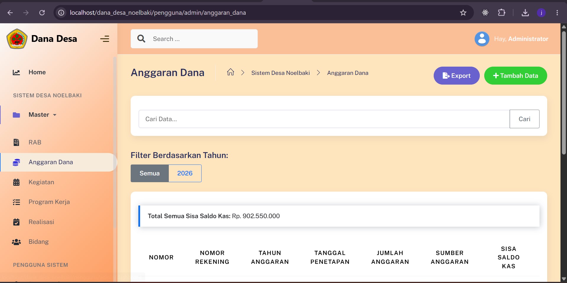Pemerintah Desa Noelbaki