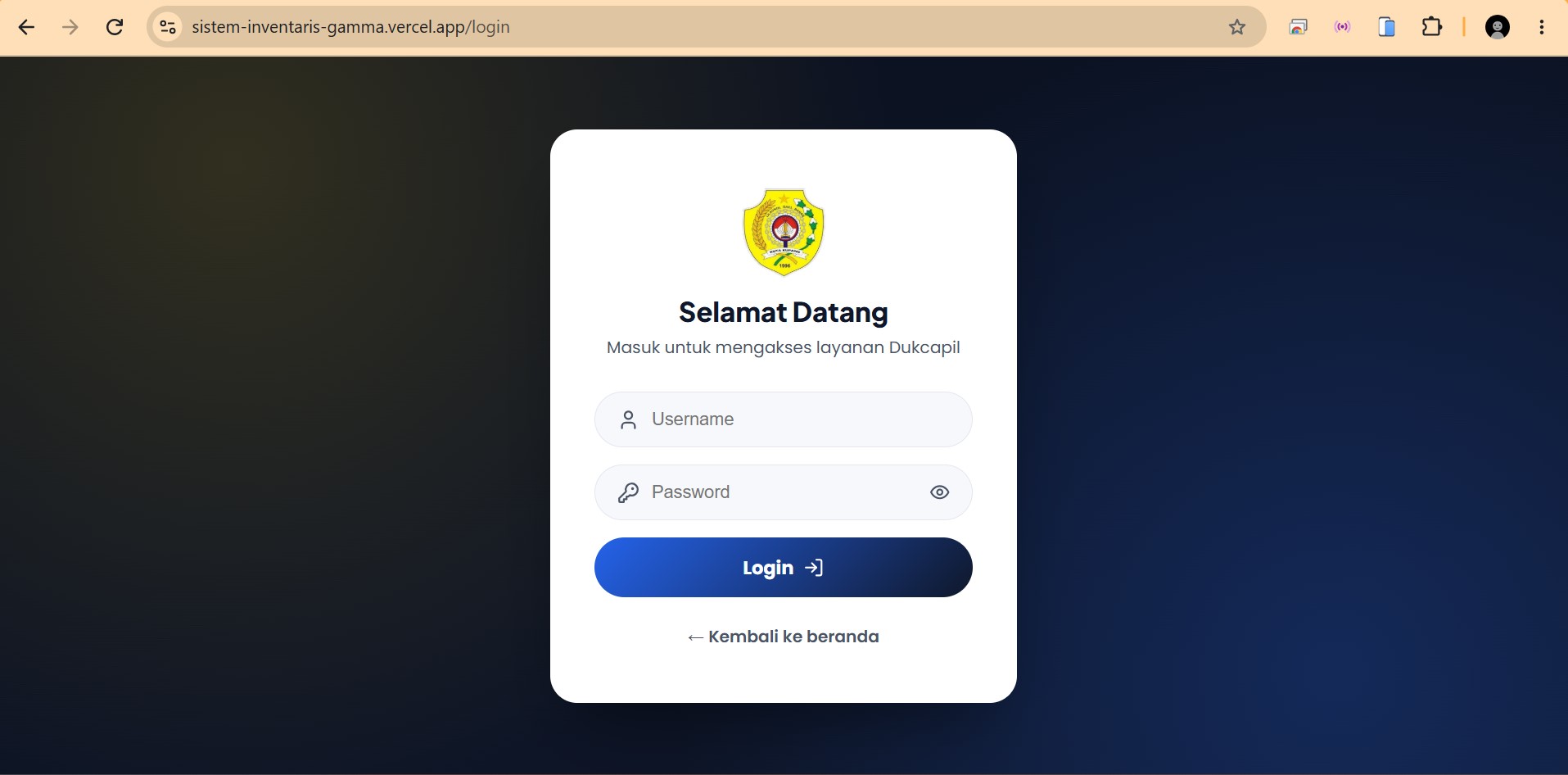 Dinas Dukcapil Kota Kupang